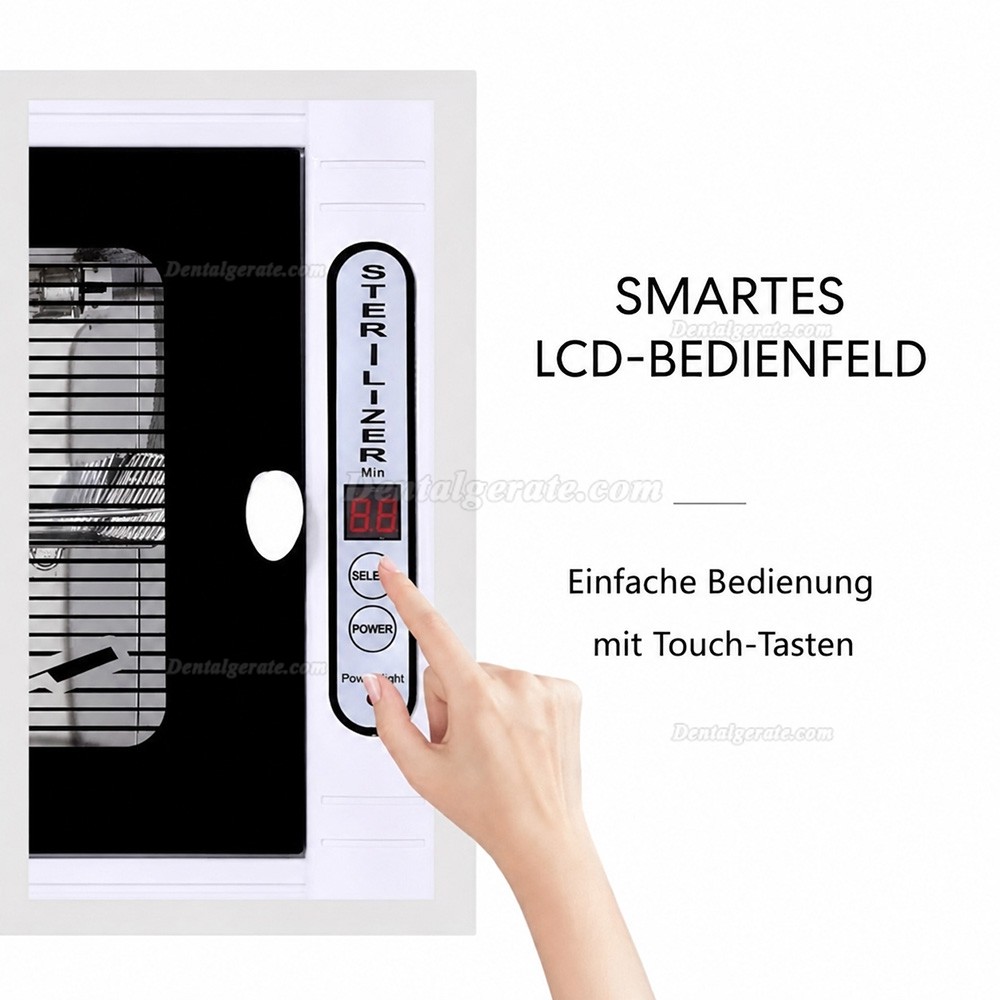 10L UV + Ozon Sterilisator Desinfektionsschrank f&uuml;r Home-Zahnheilkunde-Medizin 110V/220V